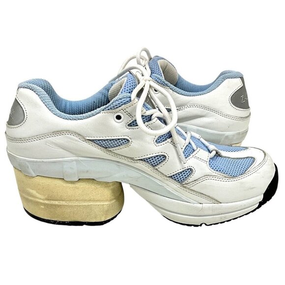 Z-Coil Freedom Classic Sneakers Covered CoiL Blue White US Size 9 EUR 41.5 - Picture 8 of 13